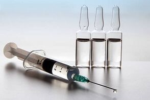 Injections from prostatitis