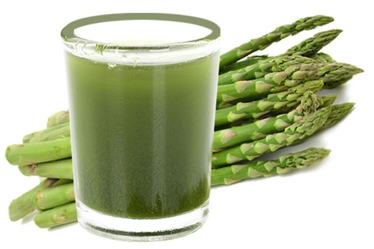 asparagus juice for prostatitis